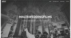 Desktop Screenshot of maltaweddingfilms.com